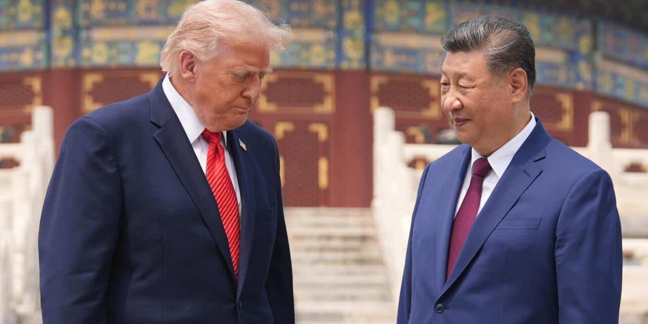 Trump a Pechino: “Conclusi fantastici accordi commerciali con Xi”